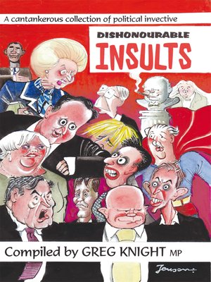 cover image of Dishonourable Insults